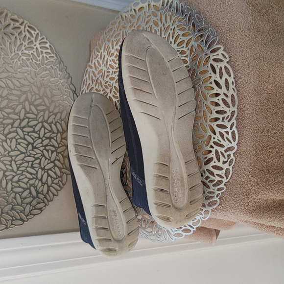 Skechers Navy and Pink Slip-On Shoes - Picture 7 of 7